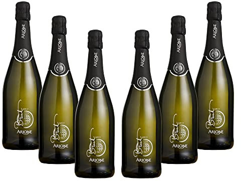 ARIONE | Spumante Brut, Confezione da 6 Bottiglie da 750 ml