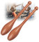 REOTEL Wooden Indian Club Indische Clubs für Zuhause Krafttraining Schwungkeule Holz für Keulen zum Muskelaufbau Aufwärmen Muscle Gebäude Erwärmung bis Festigkeit Ausbildung,S