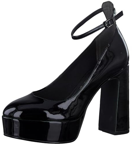 Tamaris Damen Pumps mit Riemchen Vegan Stilettoabsatz