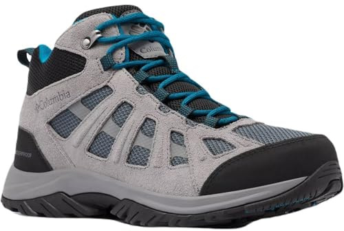 Columbia Herr Redmond 3 Mid Wpvattentät Mid Rise trekking och vandringsstövlar, Grafit svart 2024, 43.5 EU