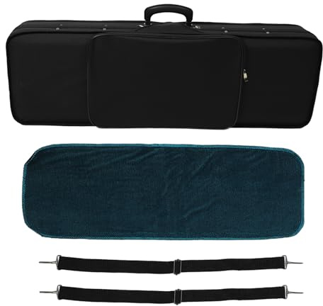 Violin Case, 4/4 Portable Carrying Bag Rectangle Oxford Cloth Foam Lightweight Violin Box for Violinist