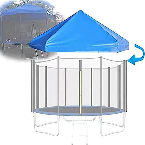PENGXUAN Trampolin-Schattenabdeckung, Überdachung für Gartentrampoline im Freien, ohne Rahmen, Trampolin-Zubehör, UV-beständig