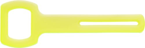 Cressi Silicone Octopus Holder - Silikonclip für Oktopus Tauchpeitsche, Gelb, Einheitsgröße, Unisex