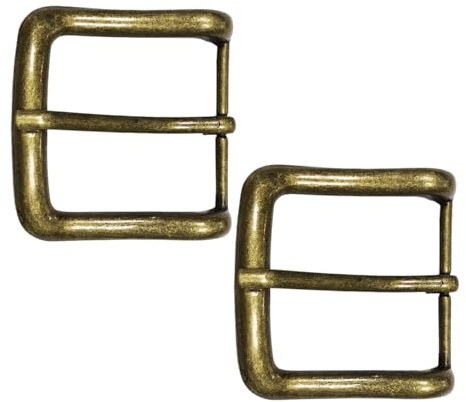 HDGSAFD Confezione Da 2 Fibbie Per Cintura In Metallo, Fibbie Per Cintura Quadrate, Accessori Per Cintura, Sostituzione Fibbia Per Cintura, Fibbie Per Fissaggio Cintura