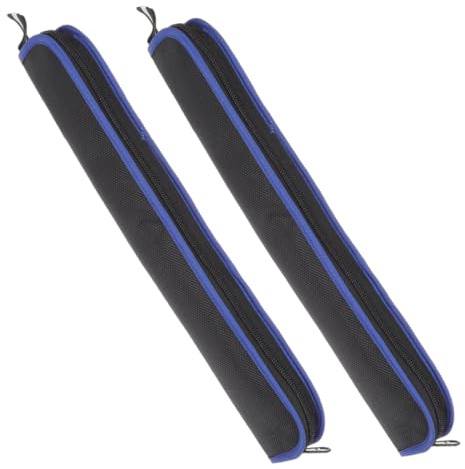Flötenaufbewahrungsorganizer 2 Stück-pack Tragbare Flötentasche | Oxford Textil, Leichtes Format, Schützt das Instrument Unterwegs, Flötenetui