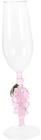 Cabilock Bicchiere da Vino Trasparente Coppa Decorativa per Cocktail da Tavola Stabile per Feste e Speciali