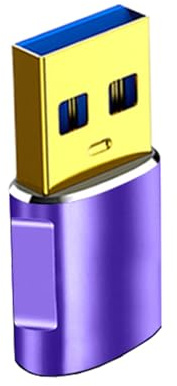 Adaptador USB 3.0 a tipo C, convertidor de conector macho a hembra para tabletas, cabezal de conversión de transferencia de datos de 5 Gbps