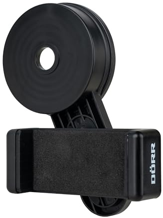DÖRR Handyhalterung für Spektive, Ferngläser & Teleskope, Fotoadapter | Smartphone-Adapter für Natur- und Tierfotografie, Vogelbeobachtung, Jäger & Sportschützen, Fernglasadapter, Spektivadapter