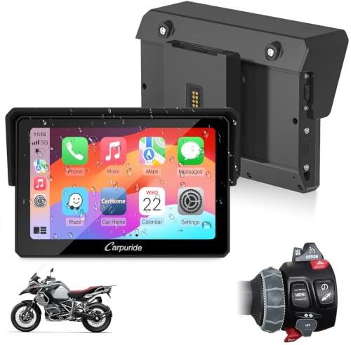 Carpuride W502BS Pro for BMW Motorrad CarPlay Android Auto Native Wonder