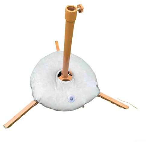 Pied de parasol réglable et léger pour jardin et plage, conçu pour une installation rapide et facile (3)