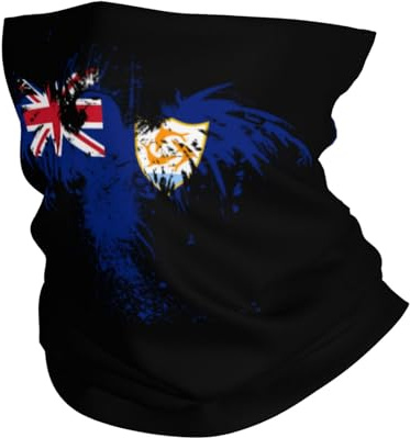 Anguilla Anguillan örn flagga unisex loop halsduk andas halsvärmare varm halsvärmare för sport vinter utomhus cykling