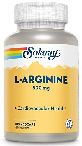Solaray L-Arginine 500mg | L-Arginina | 100 VerCaps