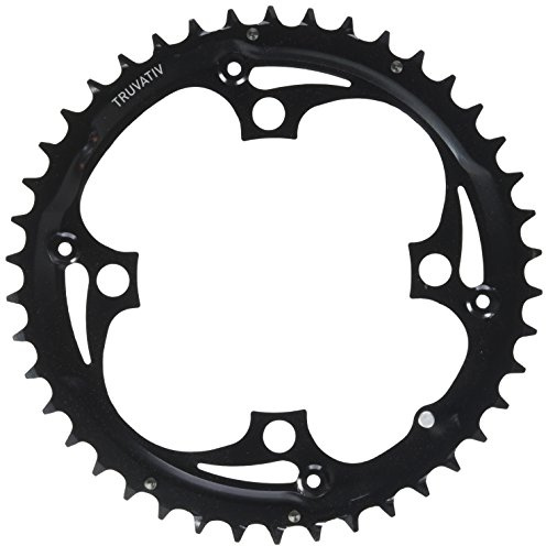 Truvativ Unisex – Erwachsene Kædeblad beskyttelse Mtb Kettenblatt, Schwarz, 104mm EU