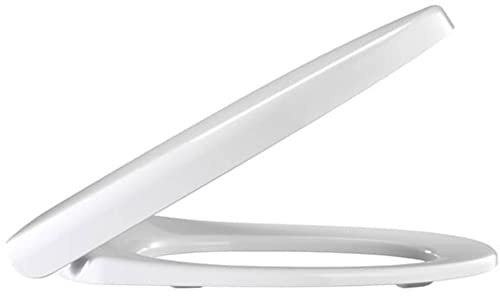 Pressalit 300plus WC-Sitz weiß mit Absenkautomatik für Keramag Icon und 4U Scharnierabstand 155 mm