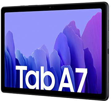 Samsung Galaxy Tab A7, Android Tablet, LTE, 7.040 mAh Akku, 10,4 Zoll TFT Display, vier Lautsprecher, 32 GB/3 GB RAM, Tablet in Grau