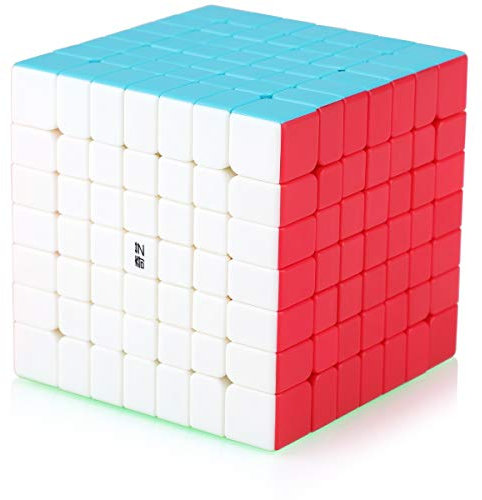 Zauberwürfel 7x7 7x7x7 Speed Cube Stickerless Magic Cube Puzzle Magischer Würfel für Schneller und Präziser mit Lebendigen Farben
