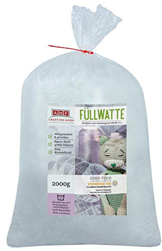 AMF Life Bastelwatte, Wolkendecke, Cloud Cover, Standard 100 by Oeko-TEX®, 2kg