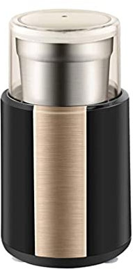 SMSOM Molinillo de café eléctrico, Molinillo de Especias eléctrico con 304 Cuchilla de Acero Inoxidable y tazón extraíble, Molinillo de Frijol de café para Especias y Semillas