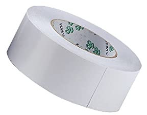 RAN Doppelseitiges Klebeband super Starke Paste, selbstklebendes Papier-Briefpapier liefert Scrapbooking Masking ultradünne Band wasserdicht Nein Spur, weiß (Size : 30mm*20m)