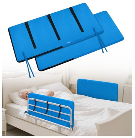 AOSSA Bettgitter-Pads für ältere Menschen, Bettunterstützung, Geländer für Senioren, Sicherheitsgeländer, medizinische Seitenschienenpolsterung, Krankenhaus, verstellbare Halbschienenabdeckungen