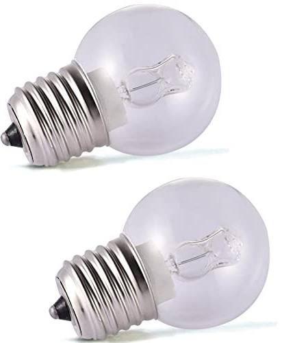 Lot de 2 ampoules Edison vintage E27 40 W 220 240 V 500 degrés Celsius en tungstène résistant à la chaleur