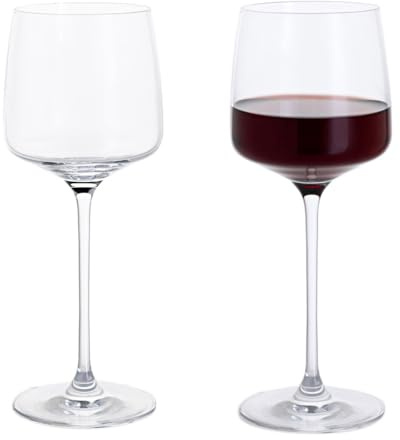 Dartington Crystal Elevate Wine Glass, Set of 2 | Elevate Wine Glass | 230mm | 47cl | Their Modern, Sophisticated Design Will be Sure to Wow Your Guests and add Refinement to Your Table| Gift