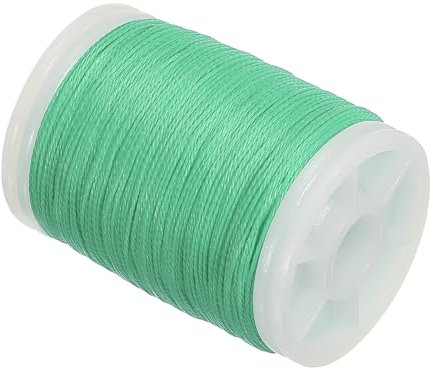 PATIKIL Bogenschnur Wickelfaden 120 Yard/110M Sehnengarn Bogensport, 0,015 Durchmesser Bogensehne Sehnengarn für Peep Sight Nock Compound Recurve Bogen, Grün,