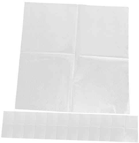 Anneome Wasserlösliche Stickvliese aus PVA und Papier Löst Sich in Kaltem Wasser 5 Satz zum Reparieren und Gestalten von Kleidung und Mänteln