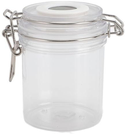 Zisemeil 250 Ml Behållare för Franslim med Termometer Förseglad med Stor Kapacitet Antihärdande ögonfransförlängningslimburk för Salong Klarvit