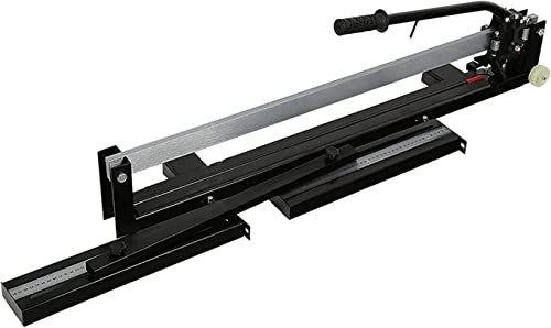 MEYINGOU Manual Ceramic tiles Tile Cutter, 1200mm tile cutter double rails and brackets of manual tile cutter cap with precision Manual tile cutter tools for precision cutting(1200mm)