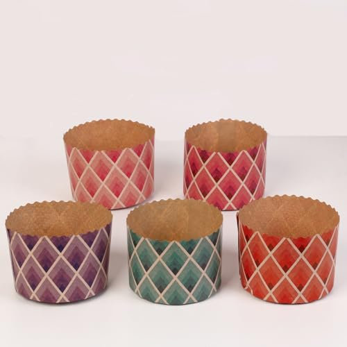 Papierbackform Osterkuchen 3 St. / Бумажная форма для пасок Геометрия, 3 шт.