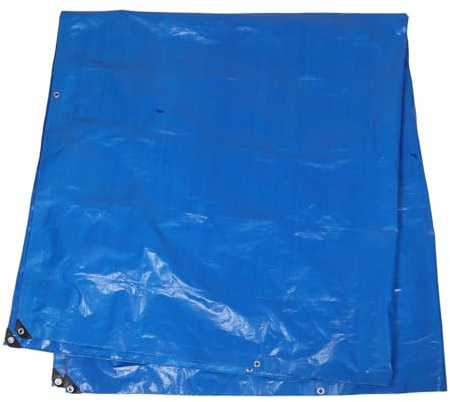 VICASKY Waterproof Tarpaulin Tarp Cover 3X4M with Reinforced Grommets, Heavy Duty Outdoor Rain Shelter for Camping, Patio, Pergola, and Garden Use