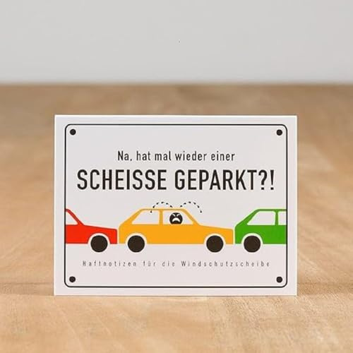 Revier Souvenir - Haftnotizen für die Windschutzscheibe (7.8 x 10.1 cm, 1 Stück)