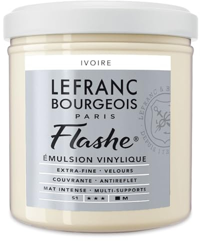 Lefranc Bourgeois acrilica e Vernice vinilica, Colore:, Avorio, 125 ml (Confezione da 1)