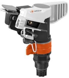 Gardena 8137-20 ROCIADOR DE Agua Gris, Naranja, Plata