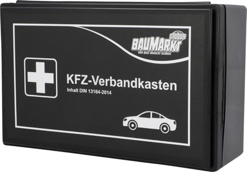 Globus Baumarkt KFZ Verbandskasten Verbandstasche Auto Fahrzeug DIN 13164