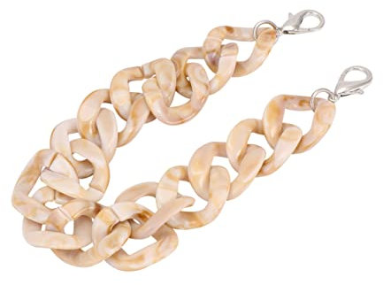 SAFIGLE Acryl Handtaschenkette für Damen, 1 Stück Ersatzkette