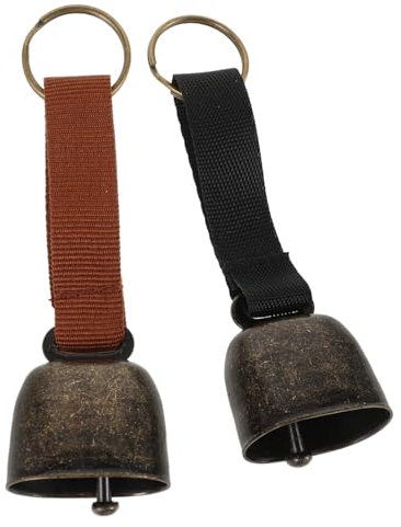 Sosoport 2pezzi Campanello Rumoroso Per Animali Domestici in Campanello Per Bovini Cavalli Pecore Per Collare Di Cane Per Collare Di Gatto Resistente