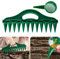 Kit seminatrice per semina, 12 fori, con piantatrice manuale, strumento per semina portatile, regolabile, per piantare ortaggi e fiori