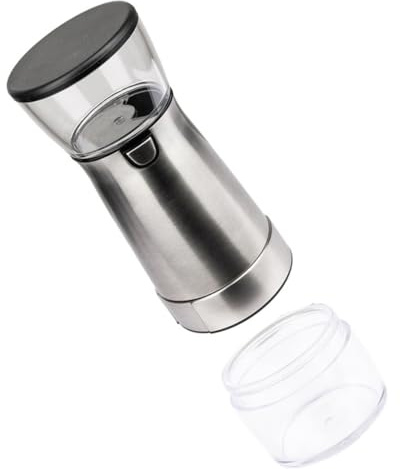 COLLBATH Stainless Steel Electric Coffee Bean Grinder USB Rechargeable for Kitchen Use