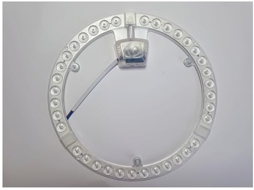 XiaoNingNing Módulo LED de 12 W, 18 W, 24 W y 36 W, 220 V, for luz de techo, panel LED de repuesto for lámpara circular, ventilador de techo, lámpara de pared, módulo redondo, 1 unidad(Cold White,36W)