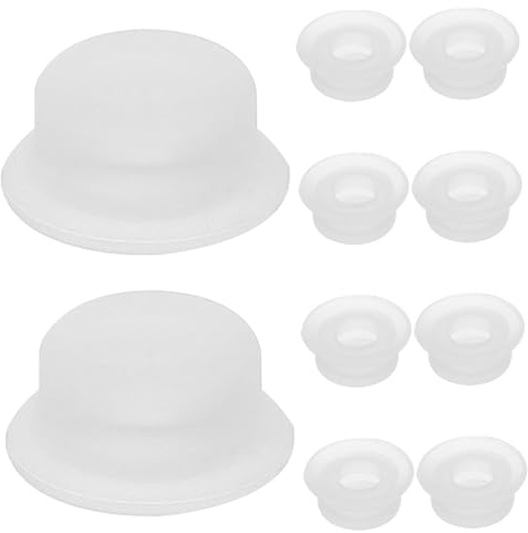 UTHCLO 10 Pezzi Guarnizioni Valvola per Pentola a Pressione in Silicone