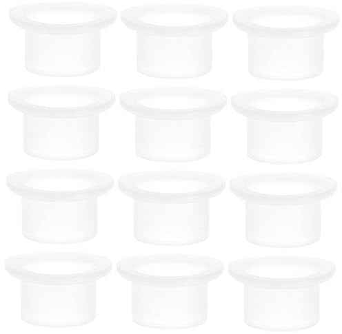 HOUDERCO 20pcs Leak Silicone Faucet Sealing Rings Gasket for Water Pipe Shower Head Repair Clear Silicone Rubber Washers for Household and Commercial Use
