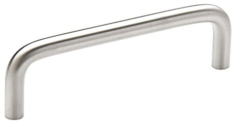 Amerock | Cabinet Pull | Brushed Chrome | 3-3/4 inch (96 mm) Center to Center | Everyday Heritage | 1 Pack | Drawer Pull | Drawer Handle | Cabinet Hardware