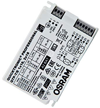 OSRAM elektronisches Vorschaltgerät (EVG), QUICKTRONIC PROFESSIONAL M, EVG LL/KLL non-DIM, QTP-T/E 1X18,2X18/220-240
