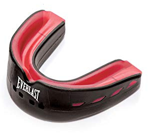 Everlast 1400007 EverShield Double Mouthguard Black/Red