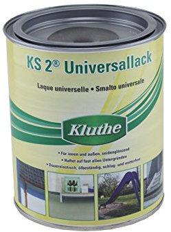 Kluthe KS2 Universallack Seidenglanzlack 0,75 Liter RAL 6002 Laubgrün