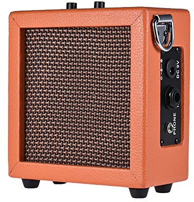 Mini amplificateur de guitare basse Ukulélé haute sensibilité 3 W 9 V avec contrôle du volume