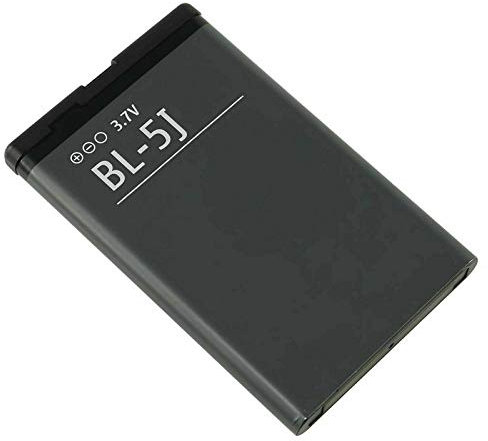 Akku kompatibel mit Nokia Lumia 520 525 530 Dual BL-5J BL5J Hohe Kapazität 1320 mAh