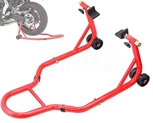 JOMAFA - Caballete/Soporte/Elevador De Motos Trasero A Basculante, 360 Kg